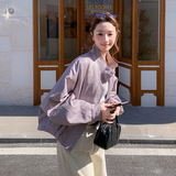 2026春新款气质皮衣2615-P145-K240，女装皮衣，2C013