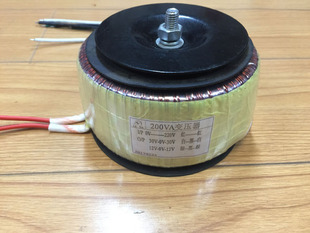 双12V 200W环形变压器 全铜制作 220V转双30V 0.8A