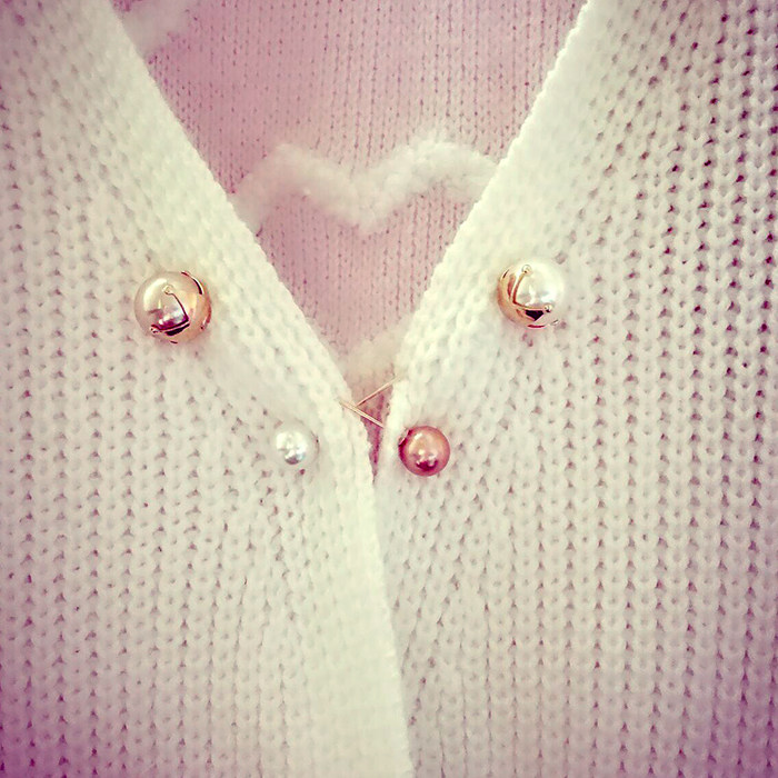 Broche femme en Nacre - Ref 1182146 Image 3