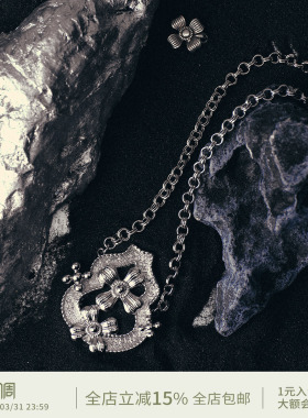 SQUARE CIRCLE方圆 「漠上花葫」原创设计新中式葫芦吊坠长项链