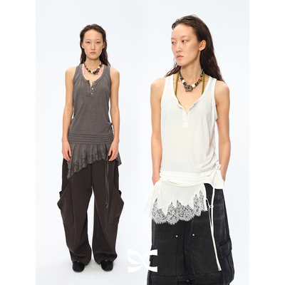 中长款叠穿内搭显瘦吊带背心上衣