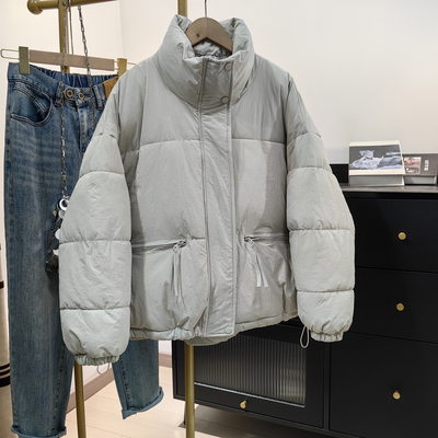 石墨烯云绒服女冬季立领短款