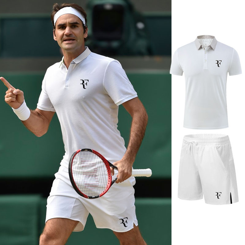 费德勒网球服男纳达尔短袖翻领POLO衫德约白色速干短裤运动上衣女,运动服/休闲服装,运动POLO衫,淘宝优惠券,粉丝福利购,淘宝优惠卷