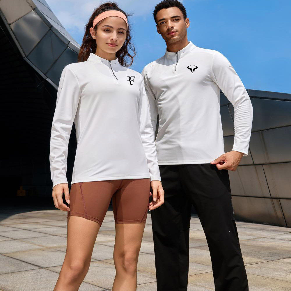 费德勒网球服男纳达尔长袖T恤