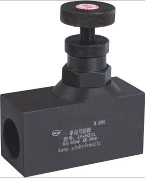 液压元件单向节流阀 la-h8l 流量控制阀 10l la-16l 20l 25l 32l