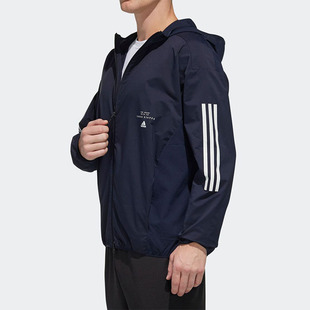 秋新款 男子舒适运动训练夹克外套FM5326 阿迪达斯正品 Adidas