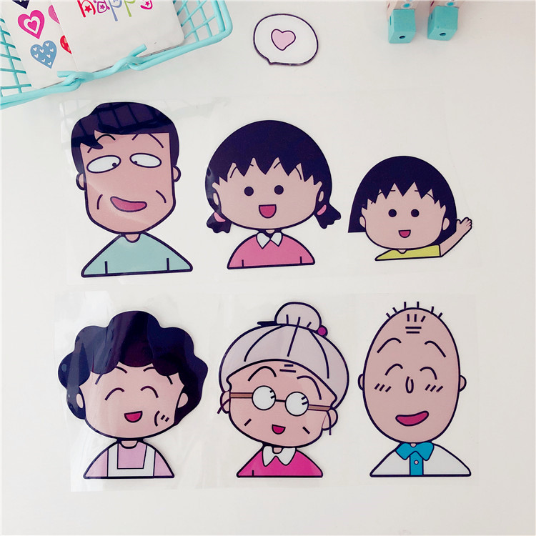 动漫卡通樱桃小丸子笔记本汽车