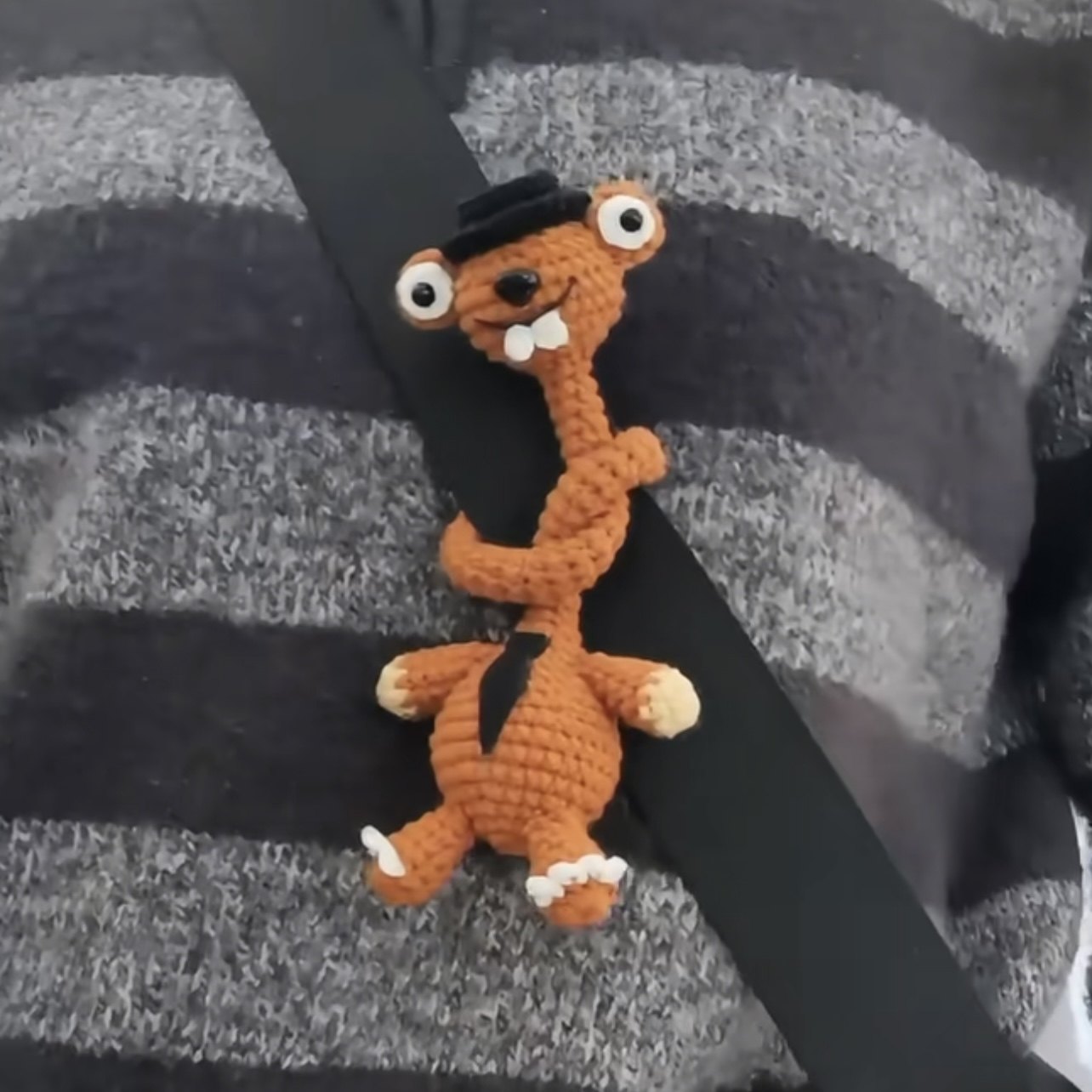 毛线diy手工编织材料钩织可爱树懒希德毛线挂件钥匙扣送女友礼物,服饰配件/皮带/帽子/围巾,DIY编织材料包,淘宝优惠券,粉丝福利购,淘宝优惠卷