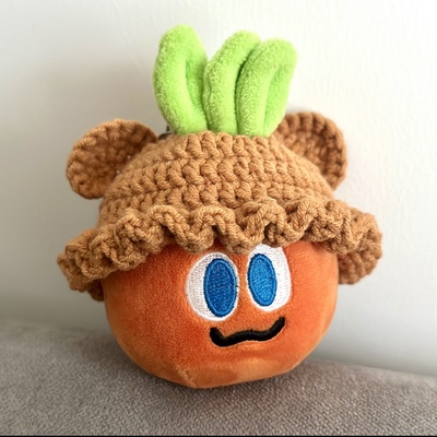 手工钩织五月天卜卜小熊娃衣材料包头套帽子头套保护套送人周边