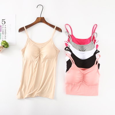 莫代尔大码运动瑜伽服吊带背心