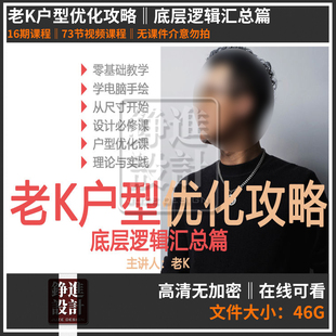 别墅平面方案设计 141老K户型优化攻略底层逻辑汇总小户型平层复式