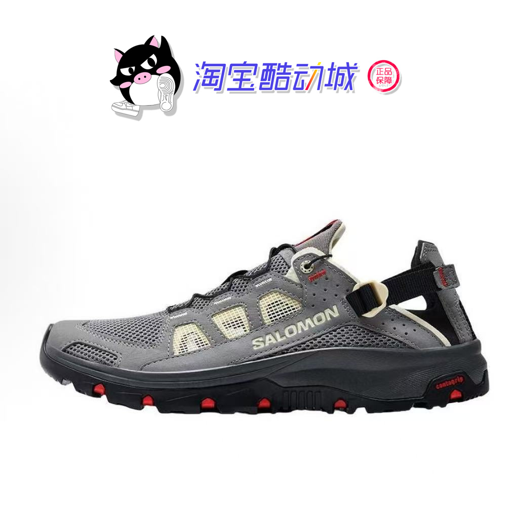 SALOMON萨洛蒙 Techamphibian 5 圆头舒适 透气 户外功能鞋 男款