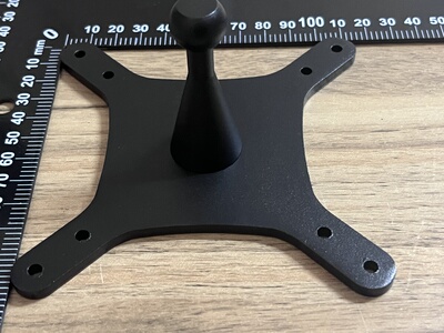 VESA转接平板电脑支架大号手拧固定夹子便携显示器18寸专用支撑夹