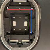游戏悍将27寸显示器电脑支架M4螺丝柱显示器凹槽增高螺丝柱替代款