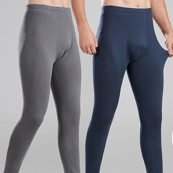 双面德绒保暖裤加厚男