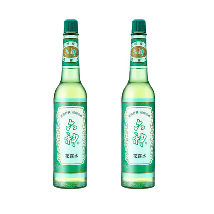 六神花露水香水型持久7h驱蚊止痒清爽留香型玻璃瓶195ml经典原香