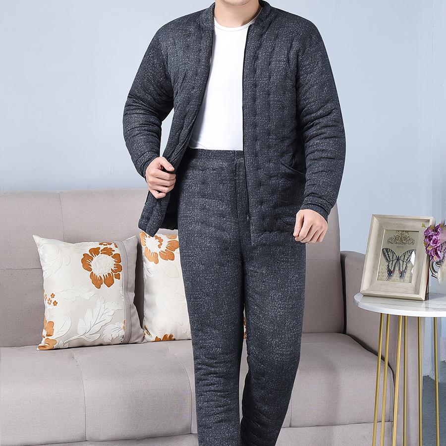 纯棉花长袖长裤棉衣隽晟堂冬季