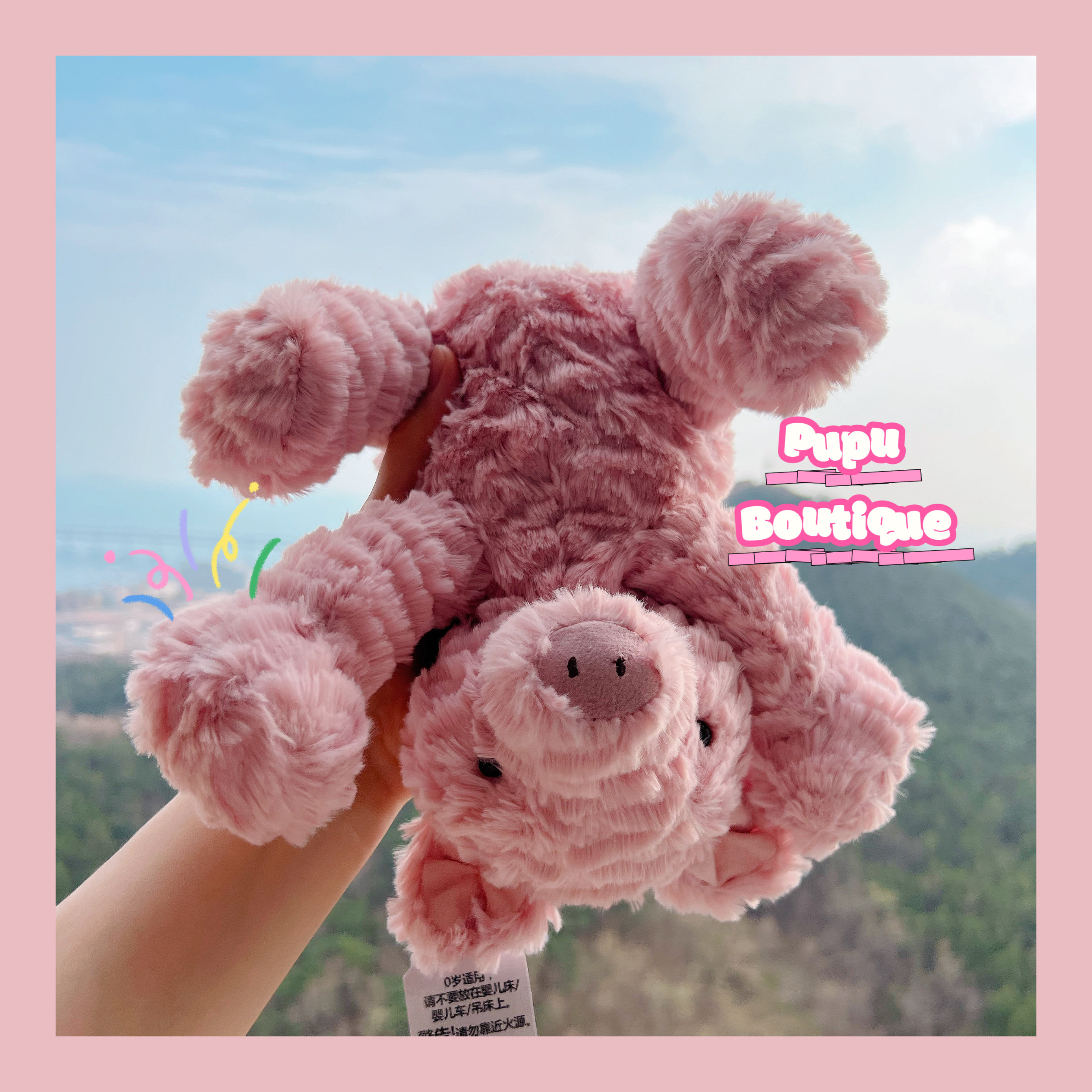 正品英国Jellycat fu毛绒/玩偶/公仔/布