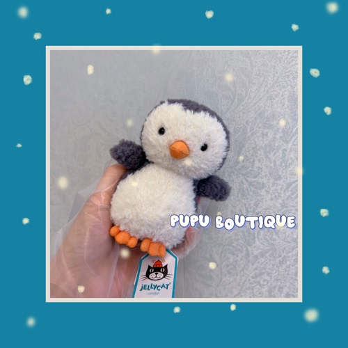 绝版正品英国Jellycat Wee Penguin迷你微系列小企鹅毛绒玩偶
