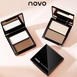 NOVO立体塑颜双色修容盘阴影鼻影侧影哑光高光一体盘提亮肤色5369