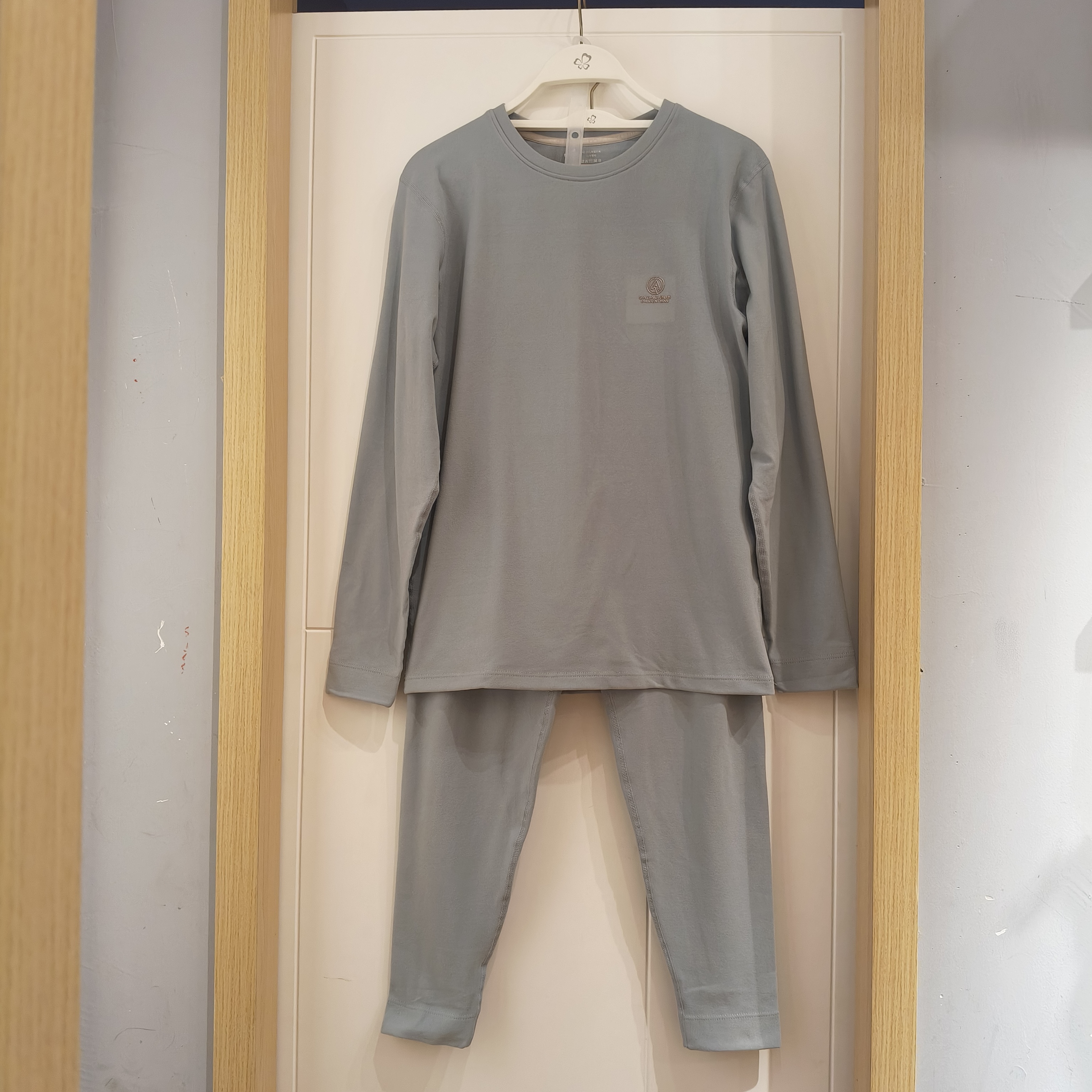 双面磨毛保暖套装简约抗静电锁温