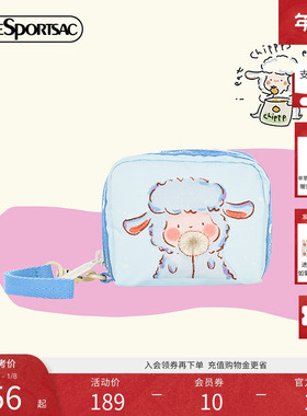 LeSportsac乐播诗25新款小羊波德莱尔卡通手拎包零钱收纳手拿包女