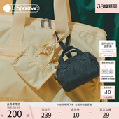 LeSportsac乐播诗新款 挂件圆筒包纯色迷你手拎包女 classic经典