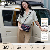 LeSportsac乐播诗姆明系列新款 黑白波点百搭单肩斜挎包女 经典