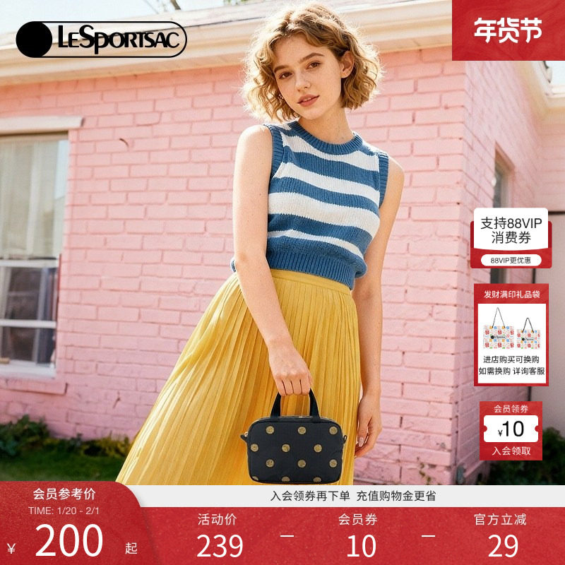 LeSportsac乐播诗新款经典系列时髦波点轻便零钱包手提包手拿包,箱包皮具/热销女包/男包,手拿包,淘宝优惠券,粉丝福利购,淘宝优惠卷