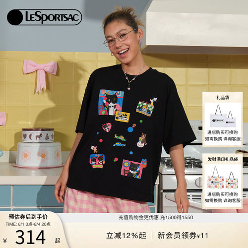 LeSportsac乐播诗短袖