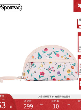 LeSportsac乐播诗CLASSIC系列2025新款时尚清新碎花手机包手拿包