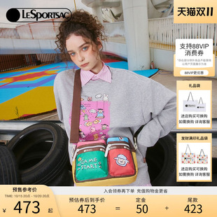 LeSportsac乐播诗小羊波德莱尔系列单肩包休闲通勤斜挎包可爱女包
