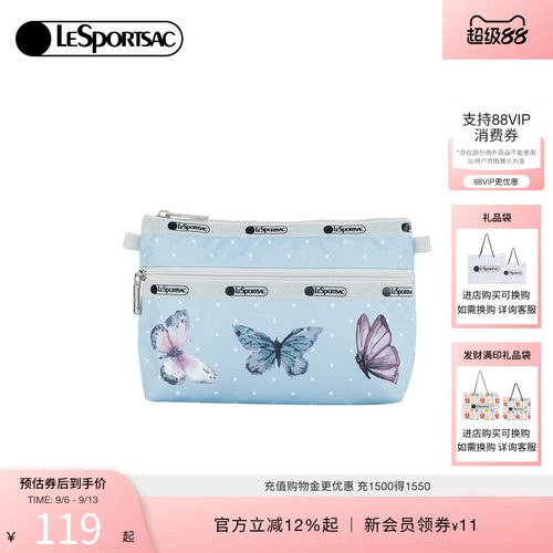 LeSportsac乐播诗手拿包