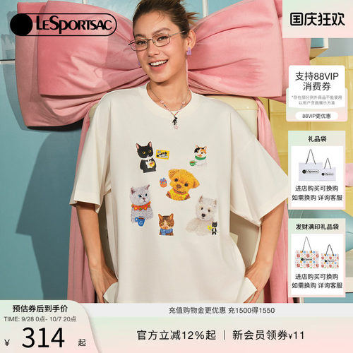 LeSportsac乐播诗短袖