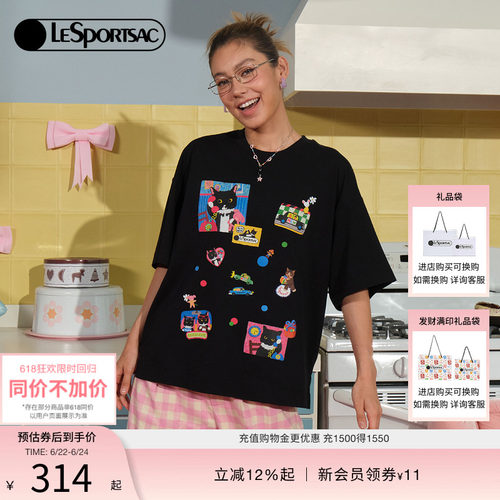 LeSportsac乐播诗短袖