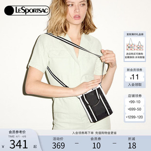 CLASSIC系列条纹休闲遛弯包简约百搭斜挎包 LeSportsac乐播诗新款