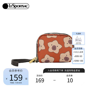 迷你手拿包便携卡皮巴拉星星卡通小包 LeSportsac乐播诗新款