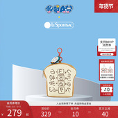 LeSportsac乐播诗携手哆啦A梦 限定设计系列零钱包可爱小手拿包