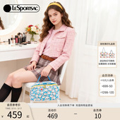 张南同款 LeSportsac乐播诗携手哆啦A梦限定设计系列大容量化妆包