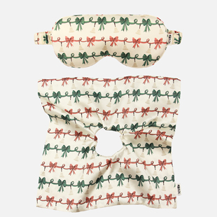 Adorable Lab22姆重磅真丝礼盒龙芯蝴蝶结幸运蛇纹印花舒适解压