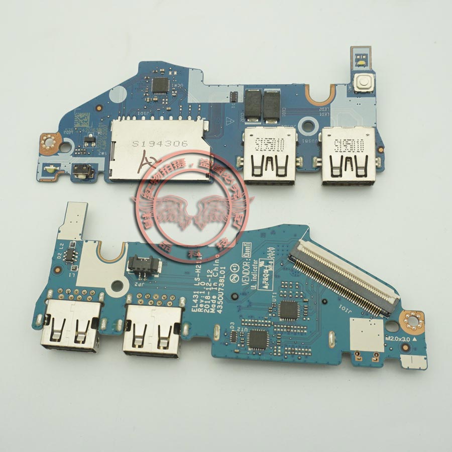 适用 联想 小新14-2019 S340-14IWL 14IIL 开关机板 USB板