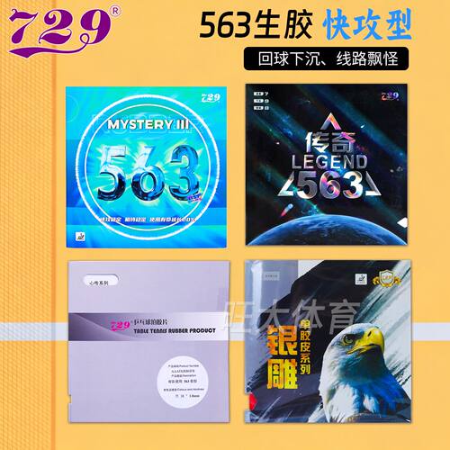友谊729563进攻型生胶套胶