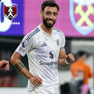 天天正品阿迪达斯25/26曼联客场球迷版足球服球员版男球衣JI7423