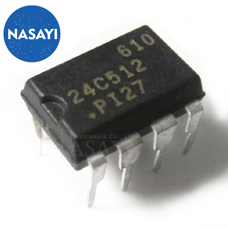 AT24C512-PI27 AT24C512PI27 24C512 DIP-8
