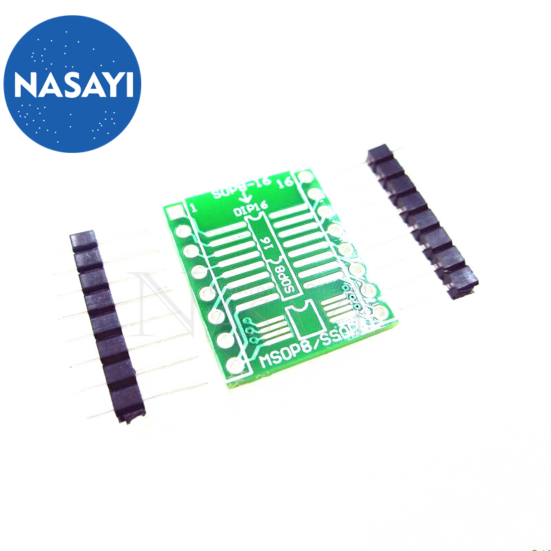 MSOP8 TSSOP8 SOP8宽窄 SOP16转DIP16 多功能转接板
