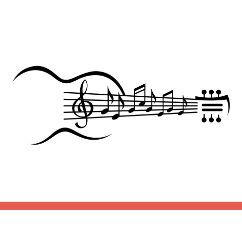 吉他造型音符墙贴画音乐器行教室工作室图案背景玻璃门自粘墙贴纸,家居饰品,软装墙贴,淘宝优惠券,粉丝福利购,淘宝优惠卷