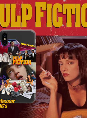 ProfessorTang's 低俗小说适用苹果iPhone16/2promax华为mate60手机壳保护套防摔壳