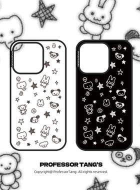 ProfessorTang 原创手机壳【口袋小宇宙】苹果17promax贝贝壳iphone16支持MagSafe13女款涂鸦保护套磨砂磁吸