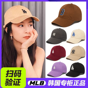 CP77小标软顶棒球帽NY大标鸭舌帽LA MLB帽子洋基队男女款 正品 韩版