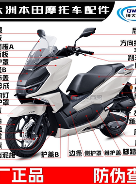 NS150GX边条后视镜泥瓦侧盖护板